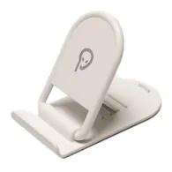 Suport birou spacer pt. smartphone pliabil unghi ajustabil alb spdh-fold-02-wh