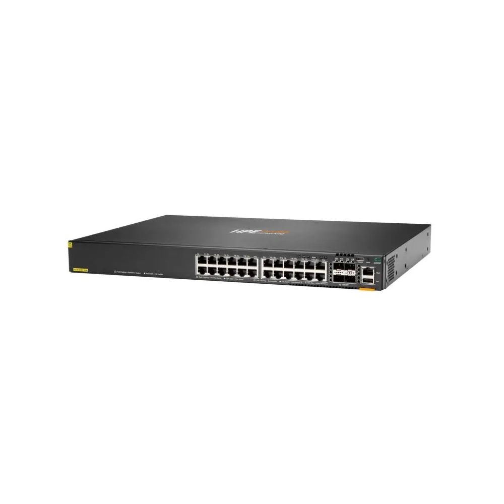 Aruba 6200f 24g class4 poe 4sfp+ 370w switch