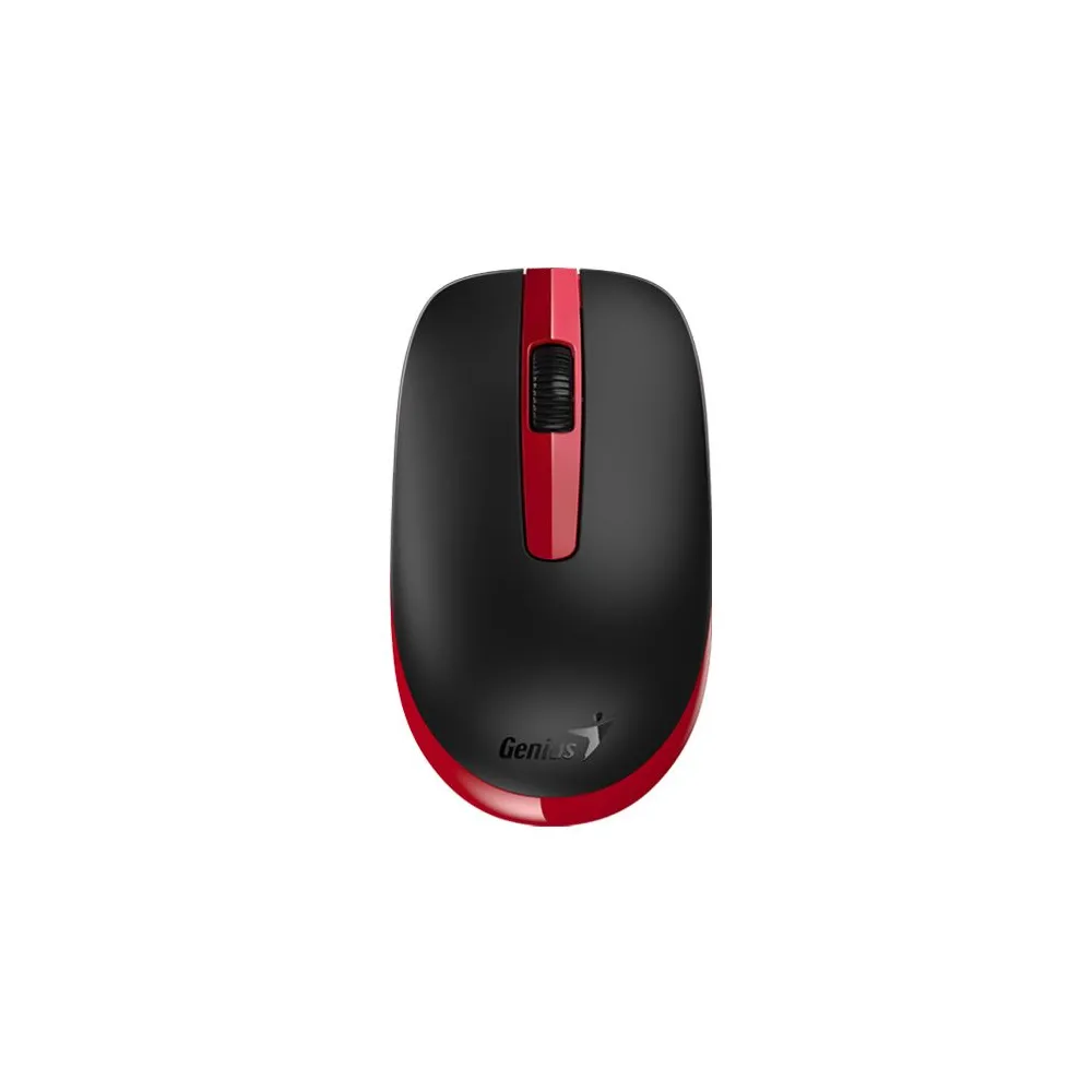 Mouse Genius NX-7007, Optic, USB Wireless, 1200dpi, negru-rosu