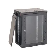 Rack perete 15u 19' 600x600 negru - asytech networ
