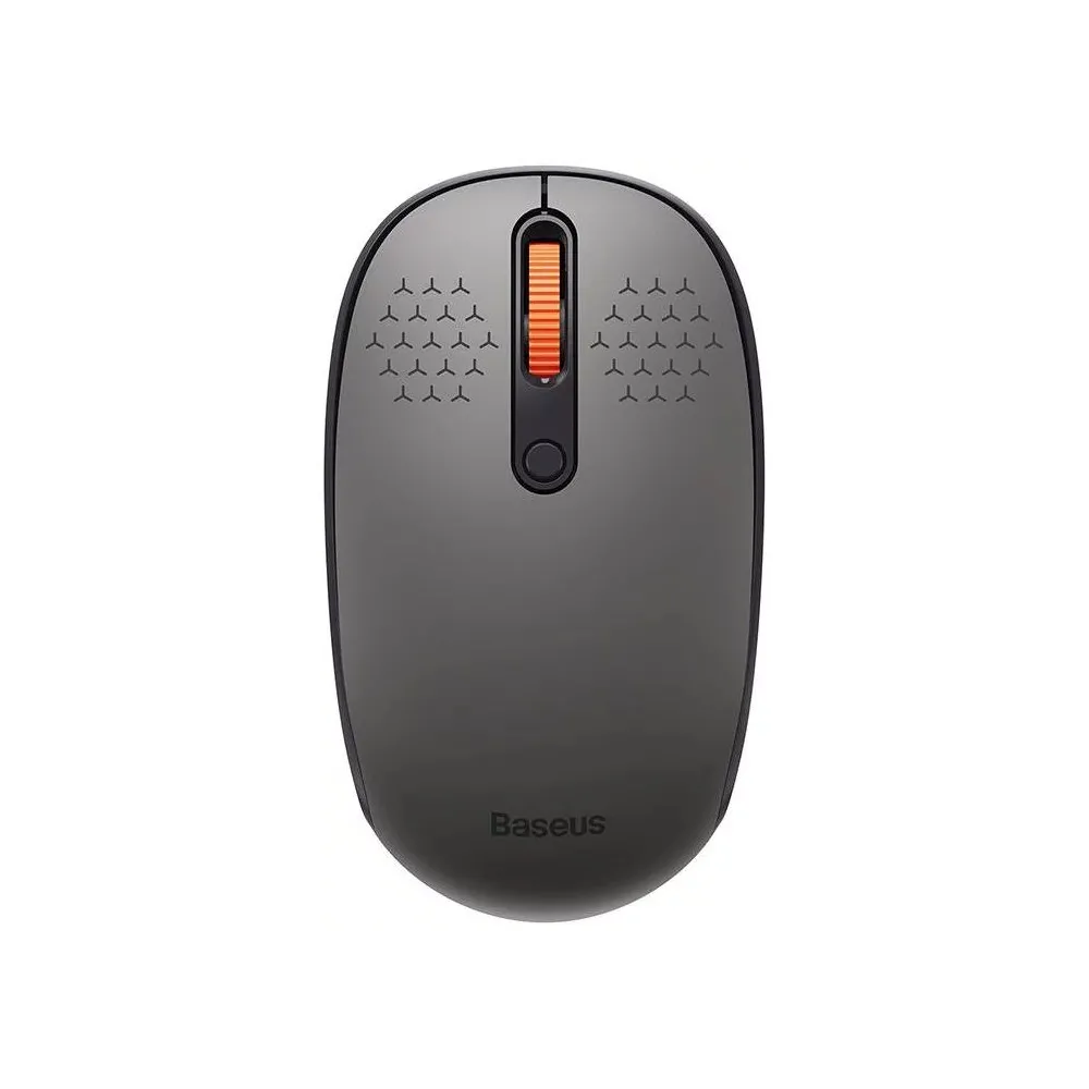 Mouse Baseus F01B, Optic, USB Wireless, 1600dpi, Gray