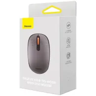 Mouse Baseus F01B, Optic, USB Wireless, 1600dpi, Gray