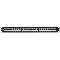 Patch panel 24 porturi rj45 cat6a ecranat 1u - tre