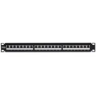 Patch panel 24 porturi rj45 cat6a ecranat 1u - tre