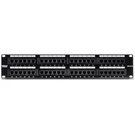 Patch panel 48 porturi rj45 utp 19' cat5/5e - tren