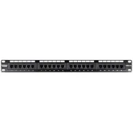 Patch panel 24 porturi rj45 utp 19' cat5/5e - tren