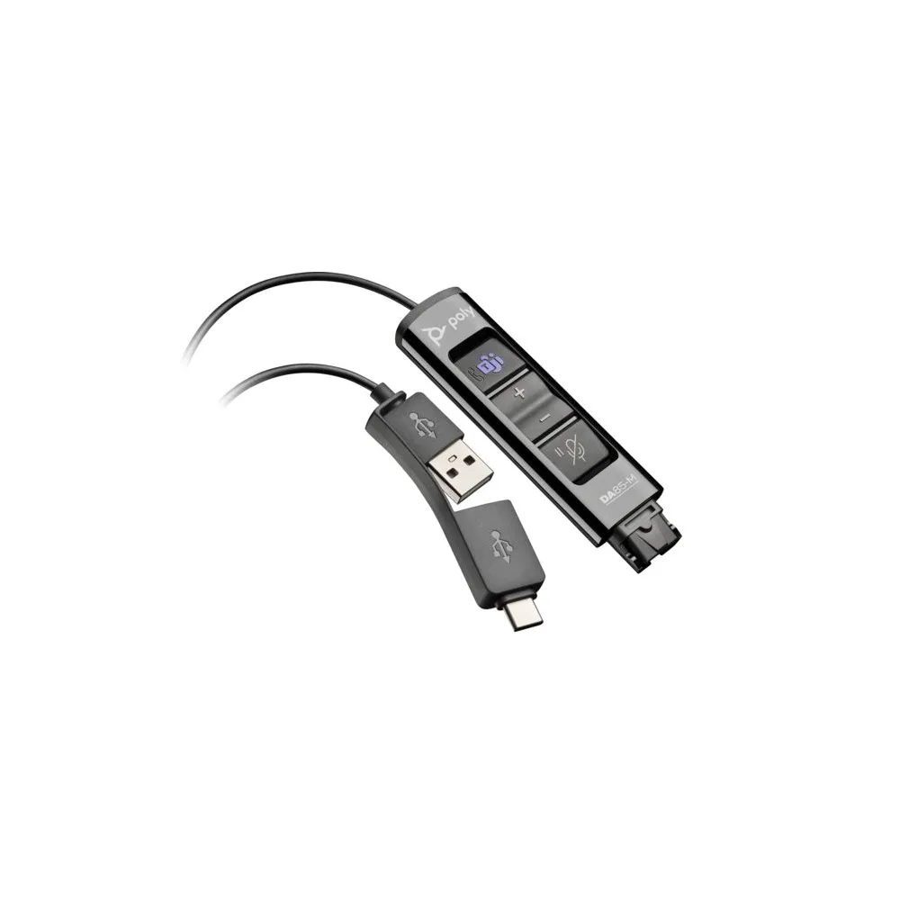 Hp poly da85-m usb to qd adapter