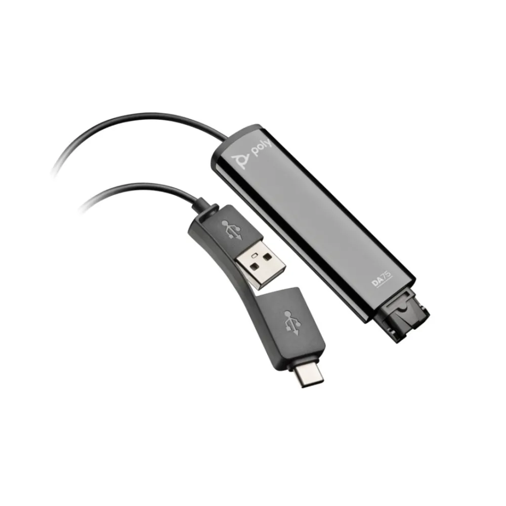 Hp poly da75 usb to qd adapter