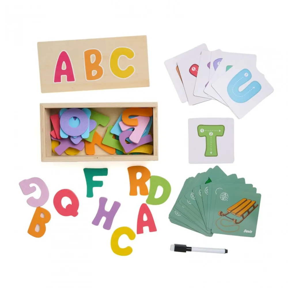 Joc de potrivire cu litere 54 de piese