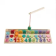 Joc puzzle din lemn 4 in 1 35 de piese