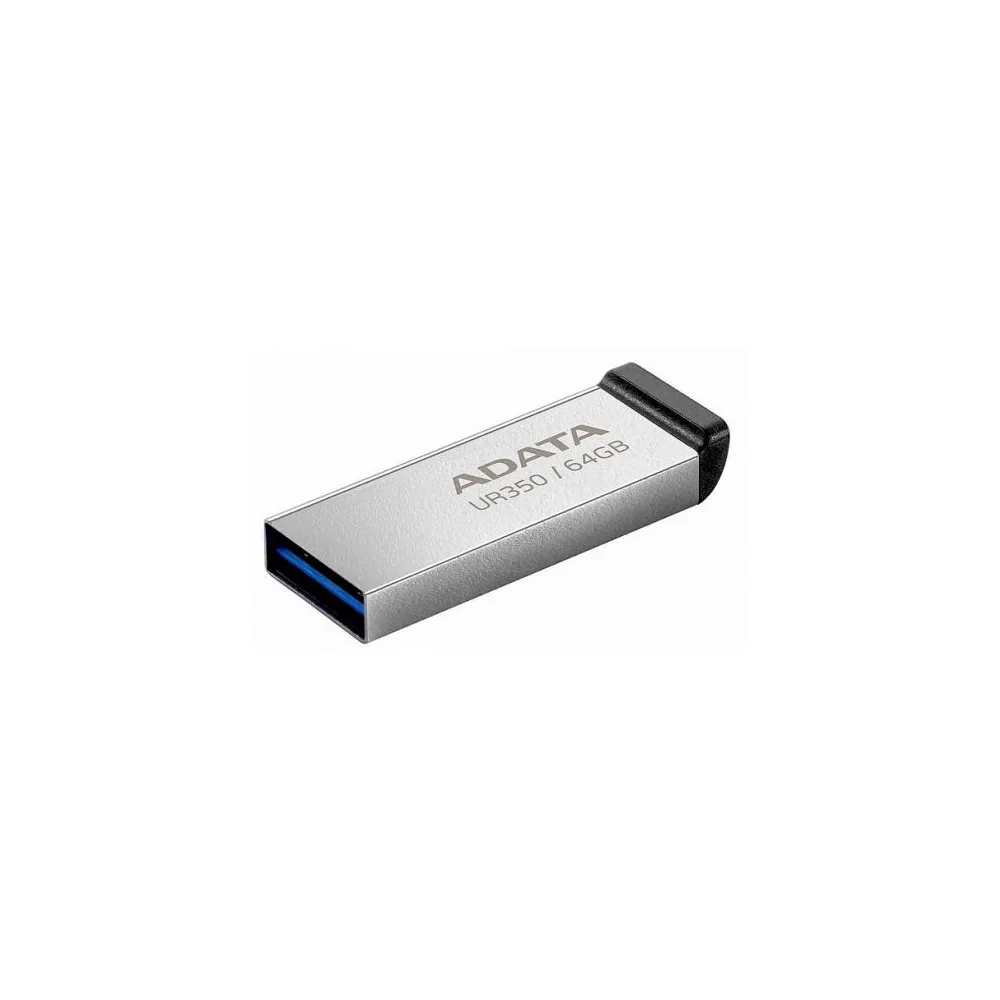 Usb 64gb adata-ur350-64g-rsr/bk