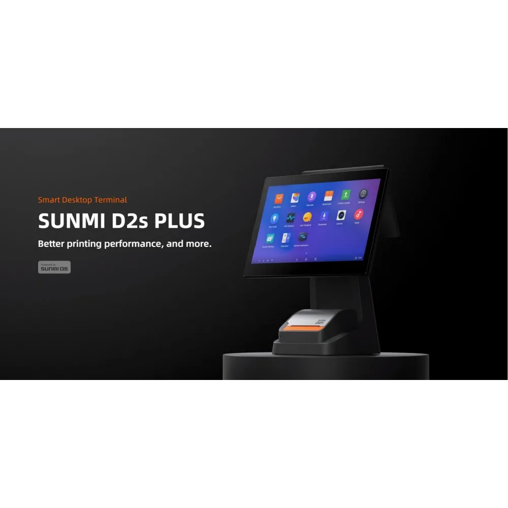 Sunmi desktop pos system l1586 - d2s plus 15.6+15.6 cpu: