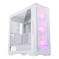 Carcasa pc eclipse g500a d-rgb mid-tower tempered glass - white