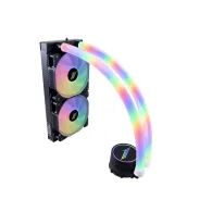 Cooler procesor 1stplayer mothra mt240 infinite space argb negru marime