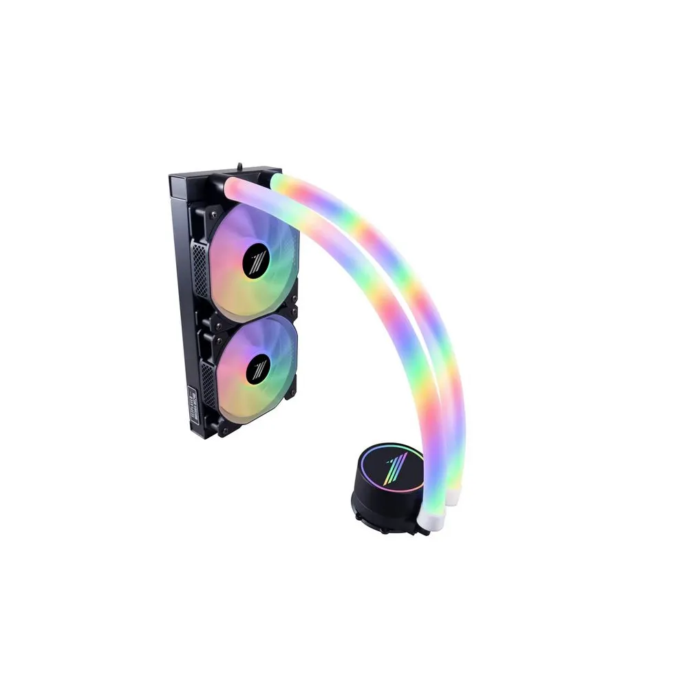 Cooler procesor 1stplayer mothra mt240 infinite space argb negru marime