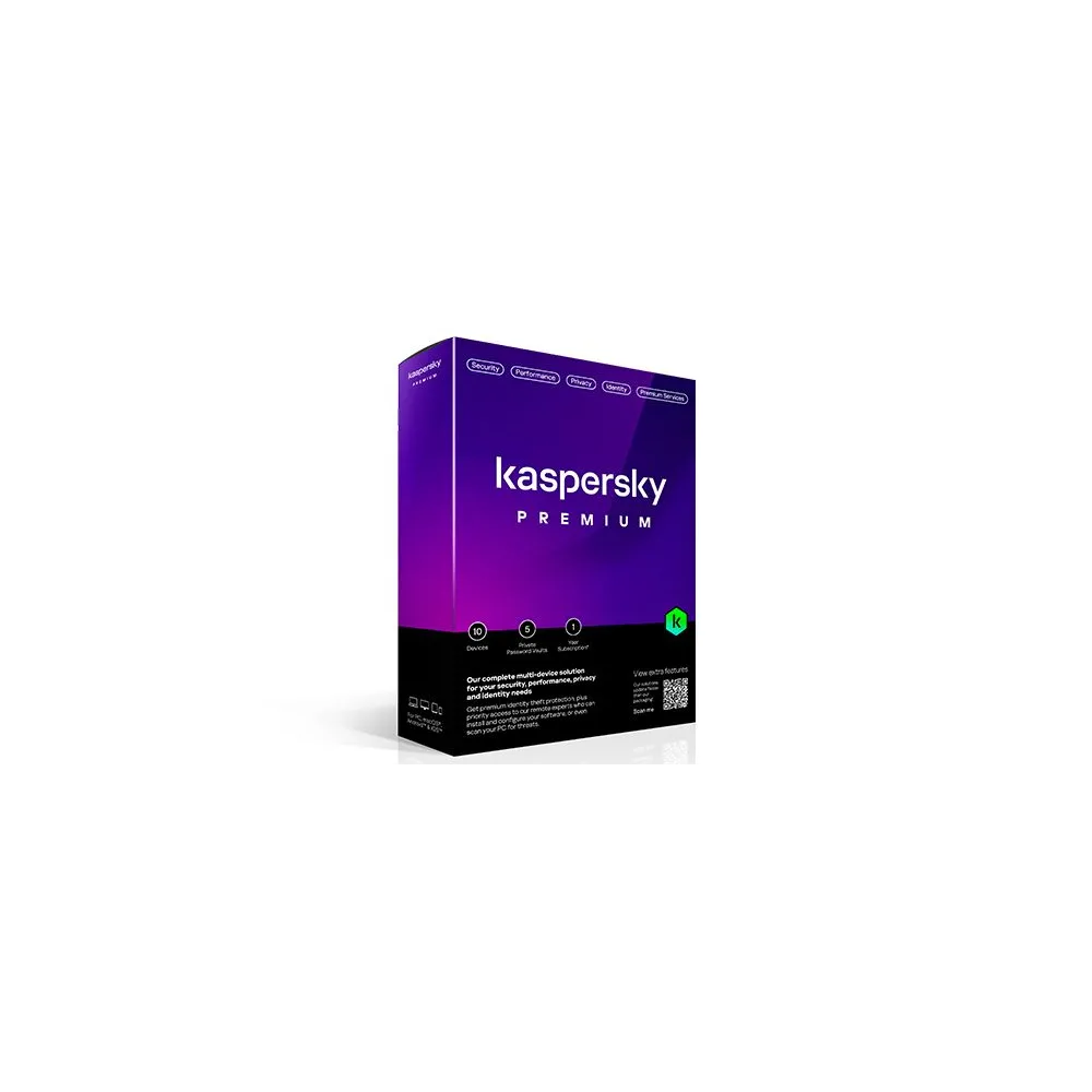 Kaspersky premium + customer support eastern europe  edition. 5-device 2 year base download pack