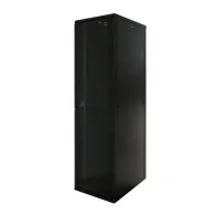 Cabinet 19 logilink  22u dulap asamblat  black 1144 (h) x 800 (w) x 1000 (d) mm usa sticla cu blocare otel 1.5mm sarcina maxima 