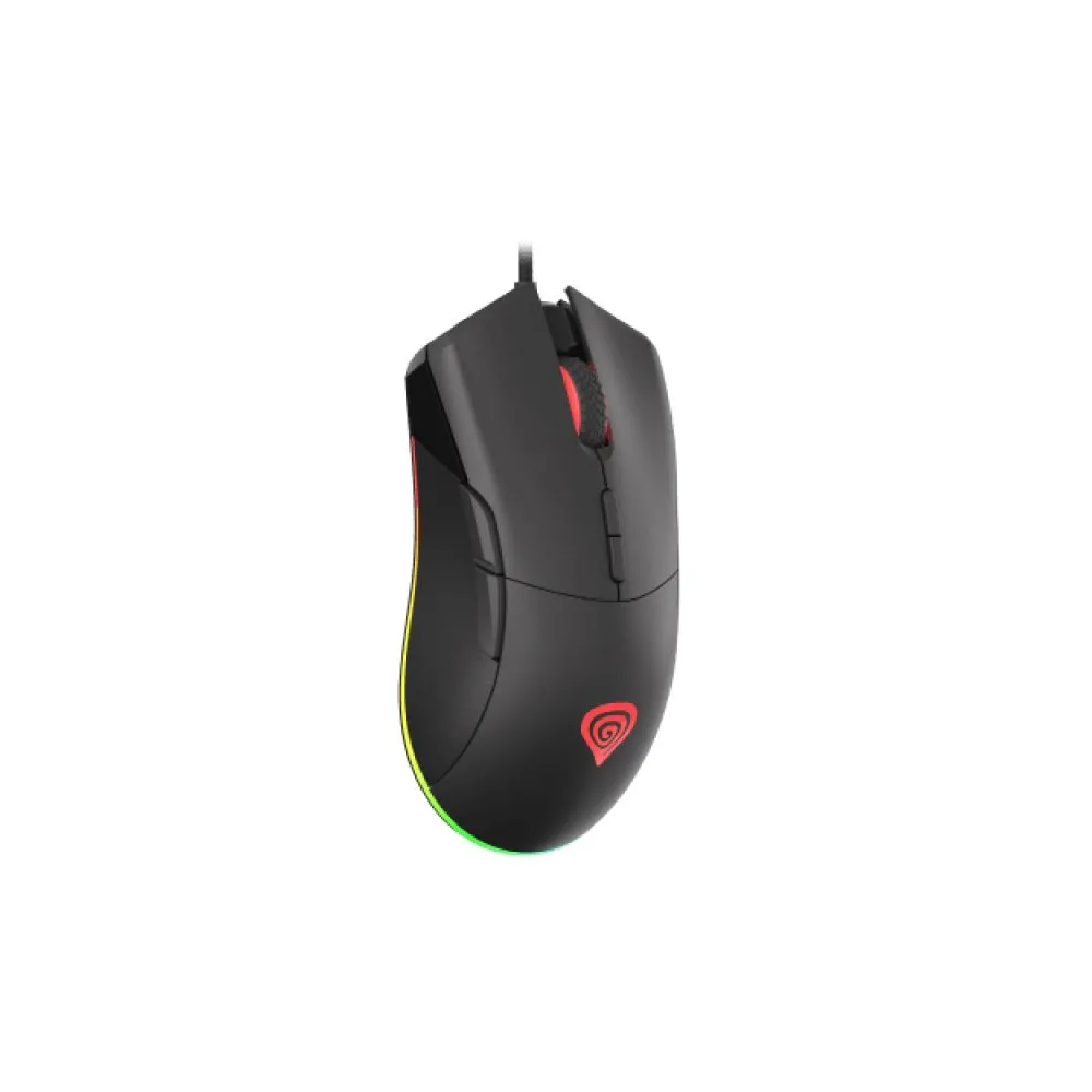 Natec genesis gaming mouse krypton 290 6400dpi rgb black