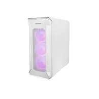 Natec genesis pc case irid 505 argb white midi tower