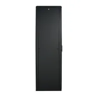 Cabinet 19 logilink  22u dulap asamblat  black 1144 (h) x 800 (w) x 1000 (d) mm usa sticla cu blocare otel 1.5mm sarcina maxima 