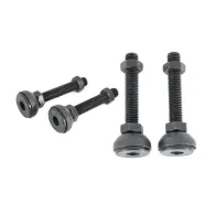 Set picioare fixe rack 4buc m12 - dateup 990101026