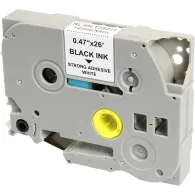 Banda laminata wb black on white tzs231-wb compatibil cu brother p-touch pt-e110vp|d400|d450|d600|e300|e550|h110|h500|p700|p7