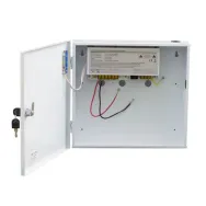 Sursa de alimentare 12v/10a back-up in cabinet met