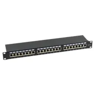 Patch panel 1u ftp cat6a 24 porturi rj45 - asytech