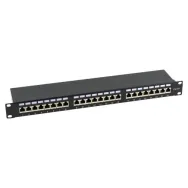 Patch panel 1u ftp cat6a 24 porturi rj45 - asytech