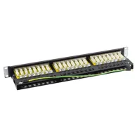Patch panel 2u ftp cat6 48 porturi rj45 - asytech