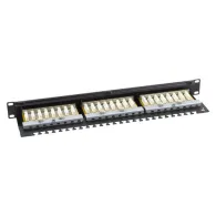 Patch panel 1u ftp cat6 24 porturi rj45 - asytech