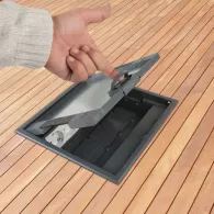 Doza de pardoseala in carcasa plastic - dlx ubs-89