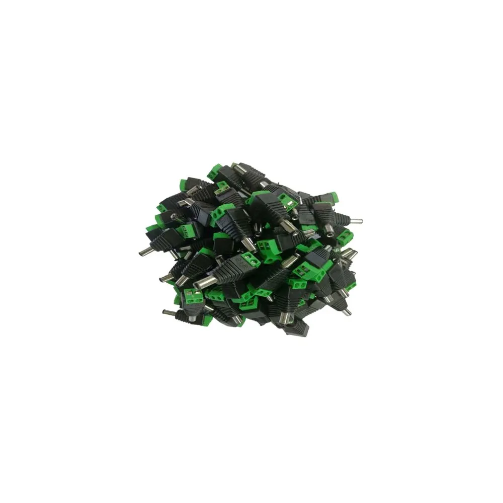 Pachet 100 buc. conectori de alimentare (tata) cu