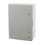 Cutie distributie ip65 din abs gri usa mata placa