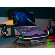 Stand notebook surefire portus x1 rgb 17 black
