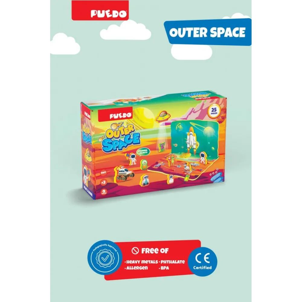Puzzle spatiu cosmic 25 piese