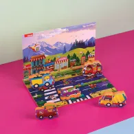 Puzzle trafic 17 piese