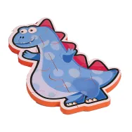 Puzzle maxi 10 piese- albastru