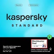 Kaspersky standard eastern europe  edition. 5-device 2 year base download pack