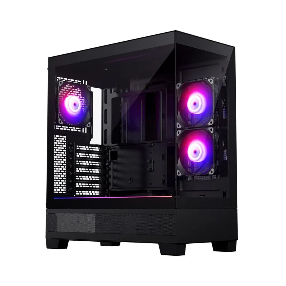 Carcasa phanteks xt view mid tower drgb negru tempered glass