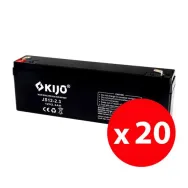 Cutie 20 acumulatori js12-2.3 - kijo js12-2.3-bax
