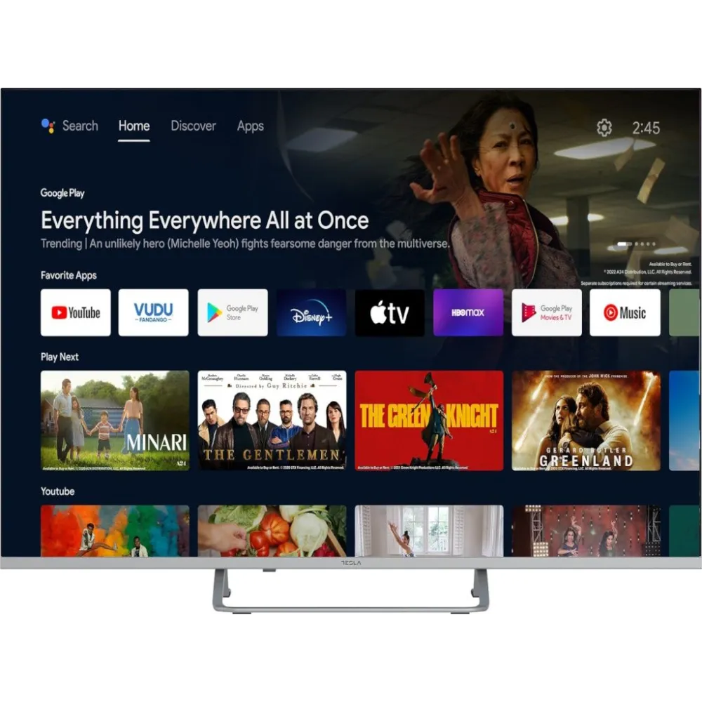 Televizor android 11 tv dled 55e635sus 139cm uhd