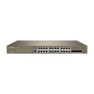 Switch 24 porturi poe 1gbps 4 porturi sfp+ 10gbps