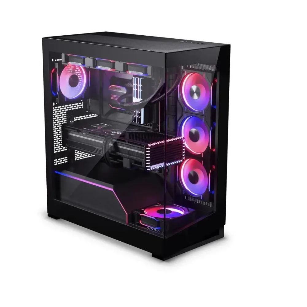 Carcasa phanteks nv5 mk2 mid tower argb negru tempered glass