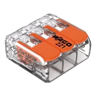 Conector derivatie 3 fire max. 4 mmÂ² (50 buc.) -