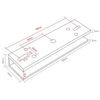Suport u pt. montaj electromagnet cse-280p-s pe us
