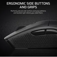 Mouse Corsair M55, Optic, USB Wireless/Bluetooth, 24000dpi, Black