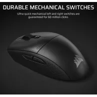 Mouse Corsair M55, Optic, USB Wireless/Bluetooth, 24000dpi, Black