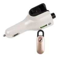 Modulator auto fm spacer cu casca bluetooth 5.0 1xusb qc3.0