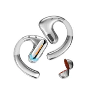 Casca oneodio wireless tip butoni - tws utilizare smartphone conectare prin bluetooth 5.2 difuzor 16.2 mm crem openrock-pro-s